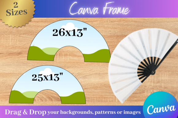 Clack Fan Canva Frame 2 Sizes: Your Ultimate Design Shortcut