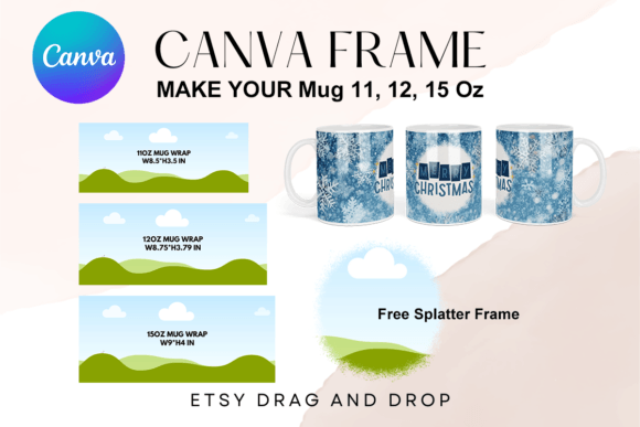 Practical Mug Mockup Canva Frames for Designers