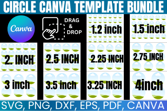 Unlock Seamless Branding with the Circle Canva Template Bundle
